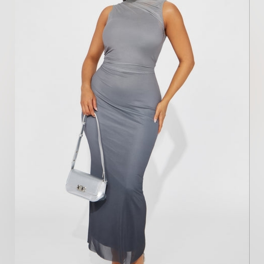 Jessie Mesh Maxi Dress - Picture 2 of 3